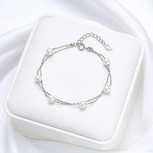 Freshwater Pearl Layering Bracelet - Minimal handmade jewelry